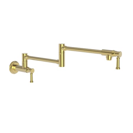 Newport Brass Pot Filler, Wall Mount in Polished Gold, Pvd 3210-5503-24